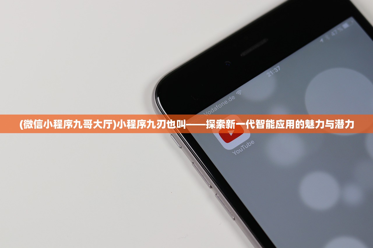 (微信小程序九哥大厅)小程序九刃也叫——探索新一代智能应用的魅力与潜力