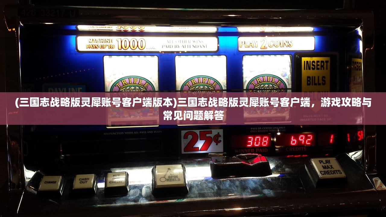 (三国志战略版灵犀账号客户端版本)三国志战略版灵犀账号客户端,游戏攻略与常见问题解答 (三国志战略版灵犀账号客户端版本)三国志战略版灵犀账号客户端,游戏攻略与常见问题解答